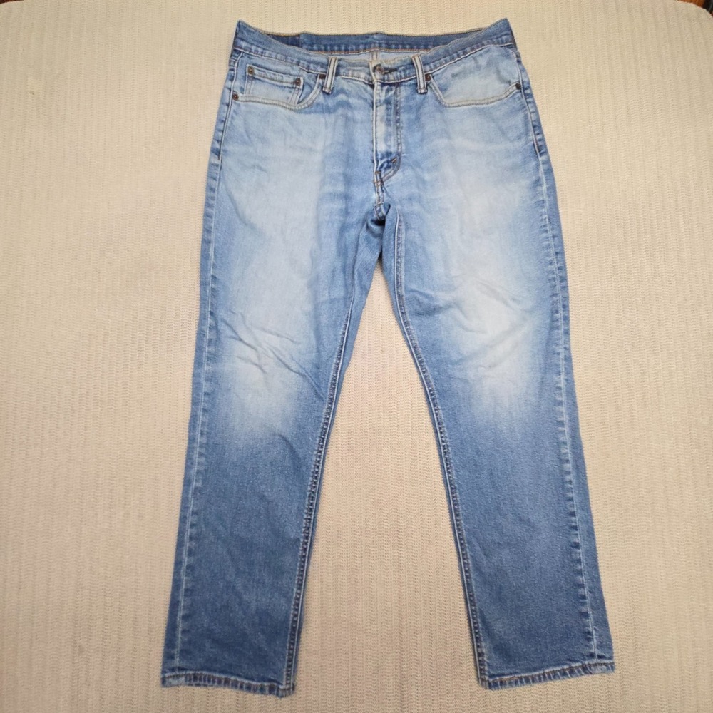 Levi's 541 Athletic Taper Jeans Mens 32x30 Blue Denim Stretch Light Wash